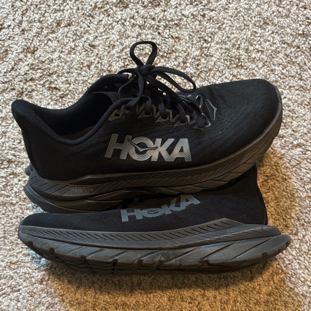 Hoka Men's Black Athletic Shoes